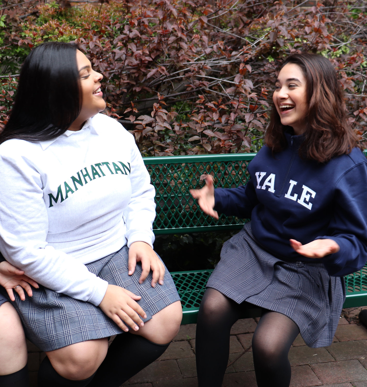 Natalie Baez and Martina Amate Perez, were members of the Class of 2019 at Aquinas. Ms. Amate Perez, the class valedictorian, now attends Yale.