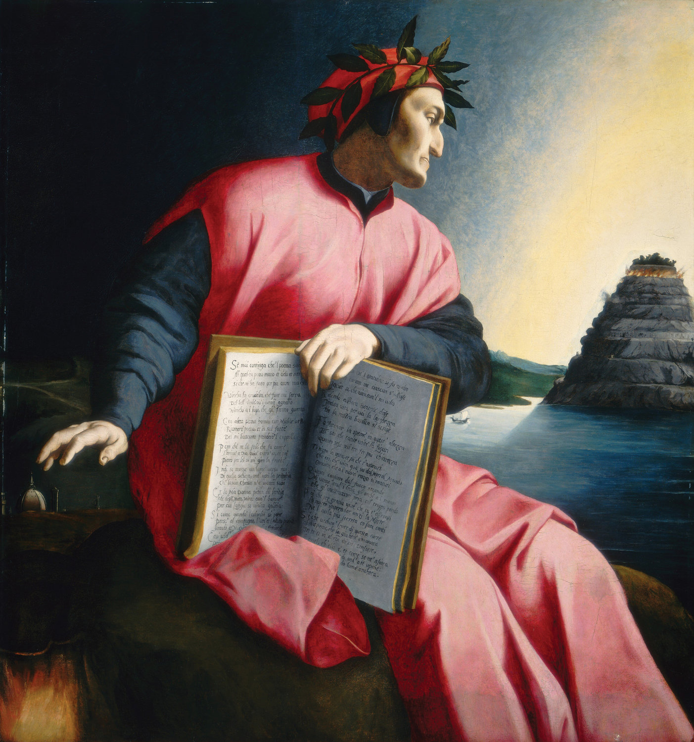‘PROPHET OF HOPE’—An oil on panel entitled “Allegorical Portrait of Dante, late 16th century” is seen in this undated photo. Dante’s "Divine Comedy" is perhaps the most powerful depiction of the transcendent in Western literature.