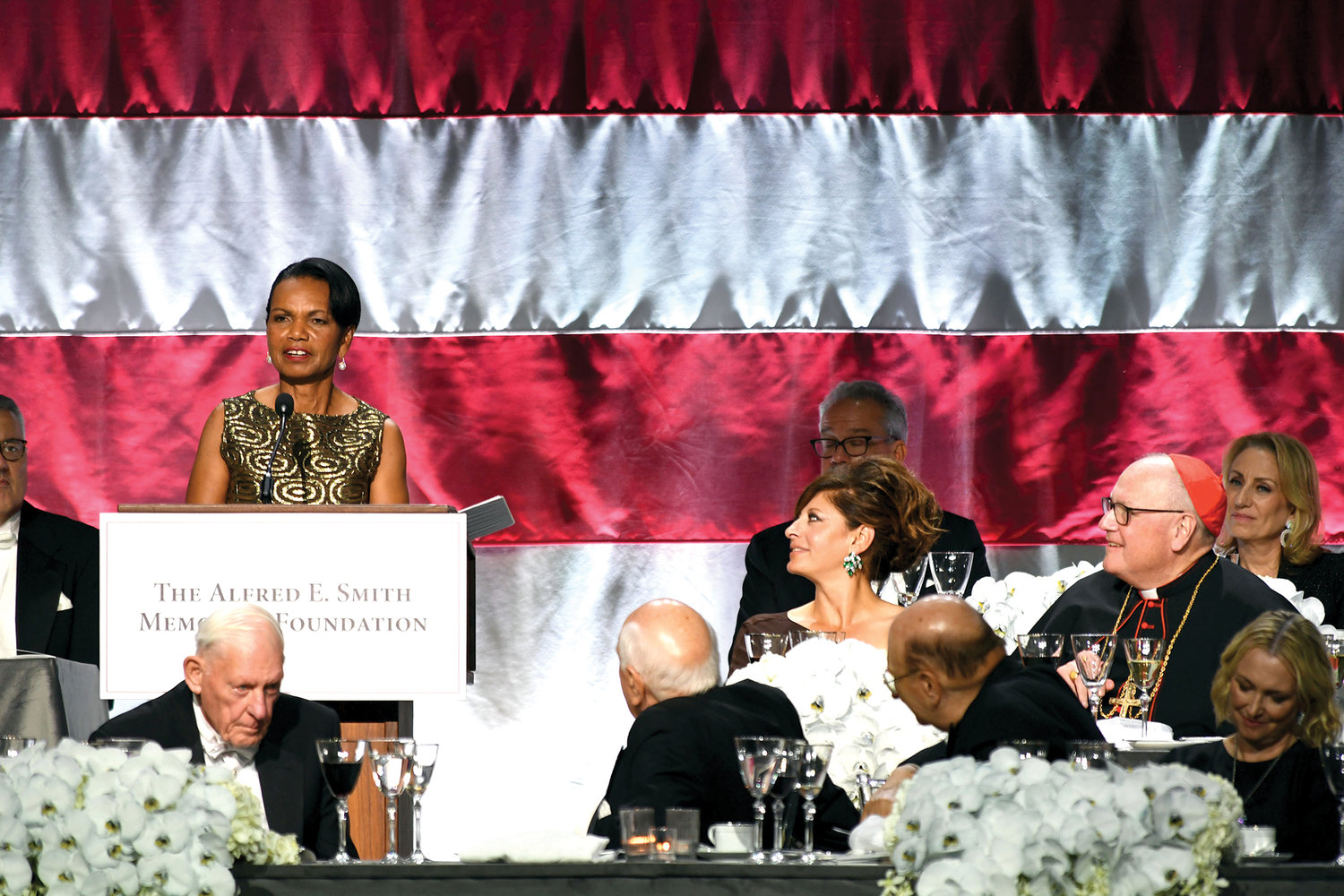 Condoleezza Rice, former U.S. Secretary of State, delivers the keynote address.