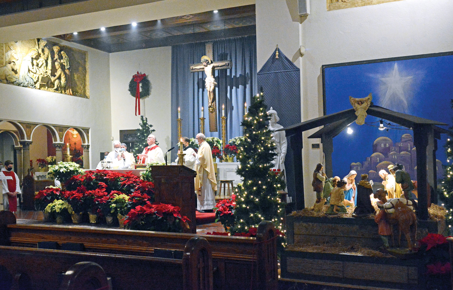 Cardinal Dolan celebrated the 5 p.m. Vigil Mass of the Epiphany of the Lord Jan. 1 at Holy Family Church in New Rochelle.
